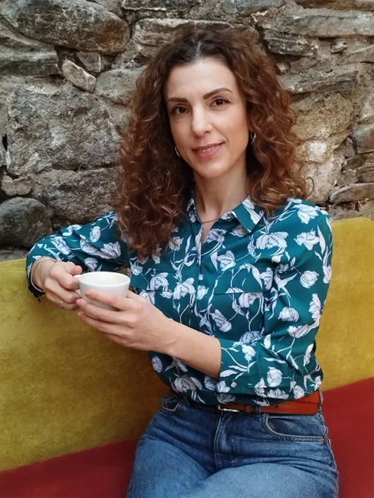 Slavyana with coffee e1770123564824